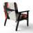 Geometric IV - Upholstered Modern Accent Arm Chair-1432853473-1513655763