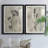 Sumi-e Silhouette I - Matted and Framed Under Acrylic Glass, Set of 2, Large Living Room Wall Art-1176189957-1176189952-1113085683