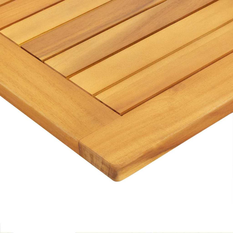Solid Wood Table Top, 2cm H x 90cm W x 45cm D