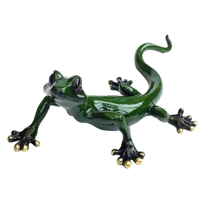 Cynia Animals Figurines & Sculptures, Green