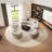Semi-circular curved shaped movable corner sofa