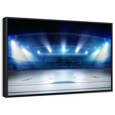 «Hockey Stadium», reproduction sur toile