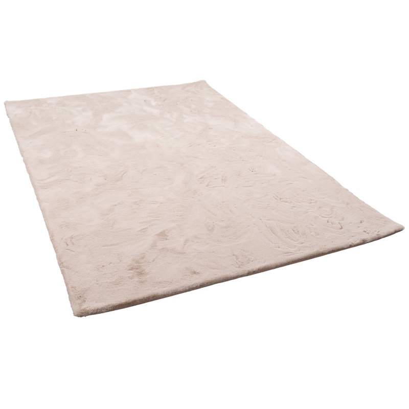 Odonnell Solid Colour Shag Area Rug, Rectangle 90 x 160cm