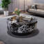 Table de salon italienne ronde en marbre-105983105