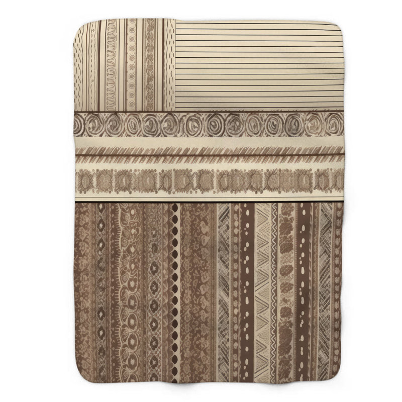 Boho Prints - couverture 1 pièce, Lit simple