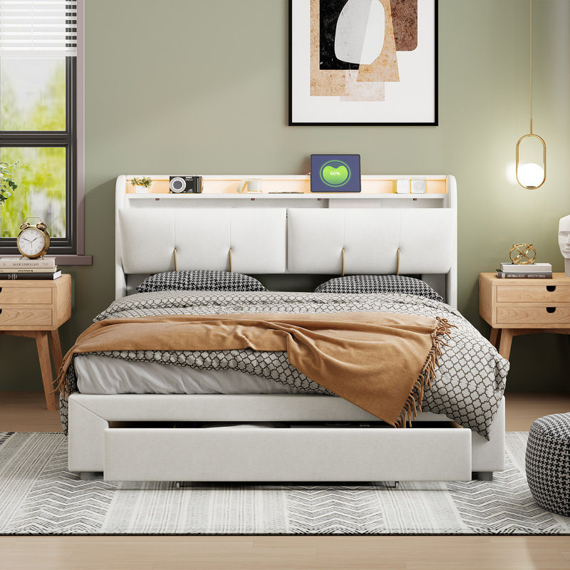 Upholstered Bed, European Kingsize (160 x 200 cm)
