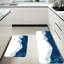 Scène de montagne Serene, ensemble de 2 tapis de cuisine