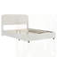 Lit plateforme tapissier Soft Boucle