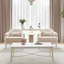 La Marisia Console Table - Creamy Pearl