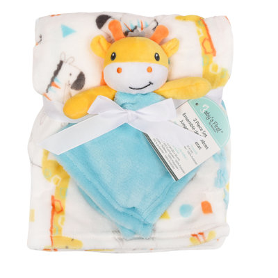 Ensemble de couverture pour bébé 2 pièces buddy giraffe Georgianna