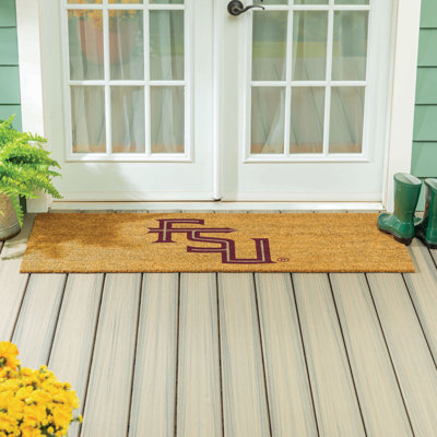 Florida State University Extra Large Full Color Coir Mat, 60"x24"