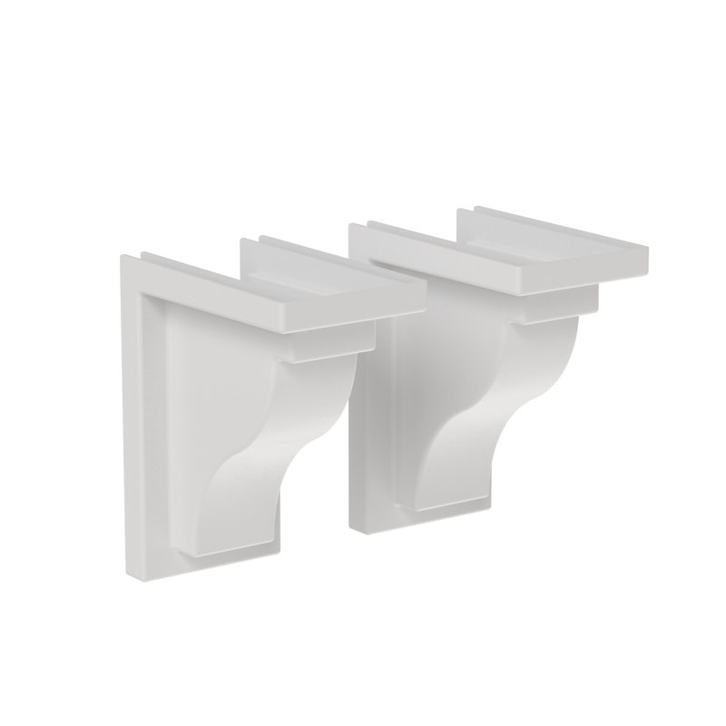 Anand Bracket Plant Stand, White