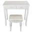 Solid Wood Accent Stool-263232344