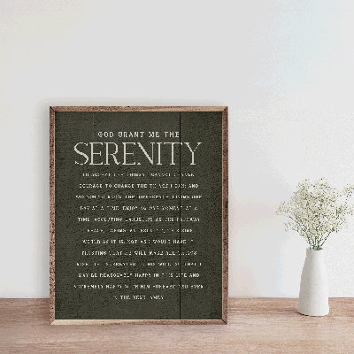 God Grant Me Serenity