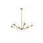 Henton 6 - Light Dimmable Wagon Wheel Chandelier-330678278-330010119