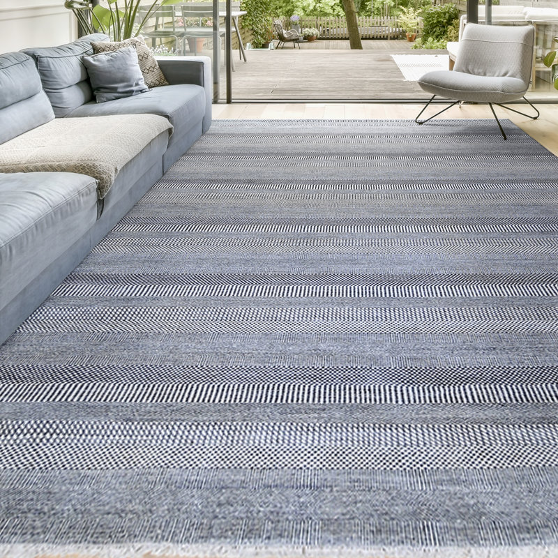 Striped Area Rug, Rectangle 10' x 14'
