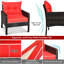 Rares 2 Seater Rattan Conversation Set