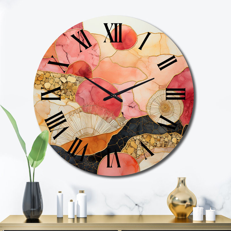 Horloge murale Escape To Serenity, Très grand