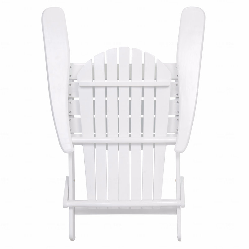 Basic Outdoor Patio Dining Chair, White
