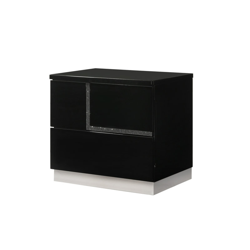 21.4'' W Solid Wood Nightstand