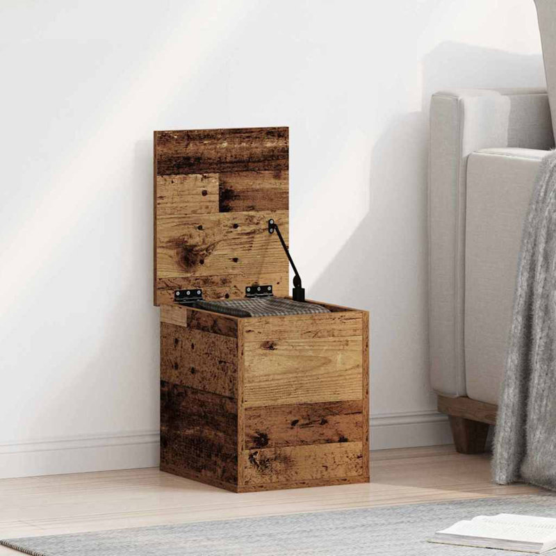 Camp Trunk / Footlocker, Old Wood
