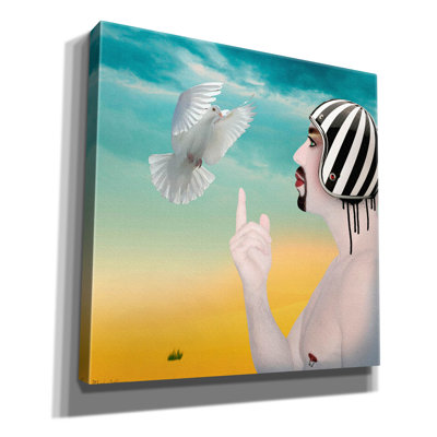 «Amir» par Mark Ashkenazi, art mural sur toile