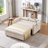 Agon Upholstered 55.9'' Sleeper Sofa-730089991