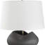 Lampe de table noire Uttermost Nocturne