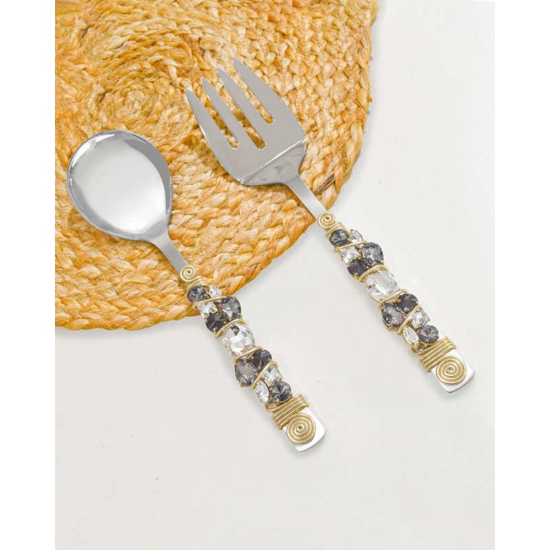 Davilmar Stainless Steel Salad Servers