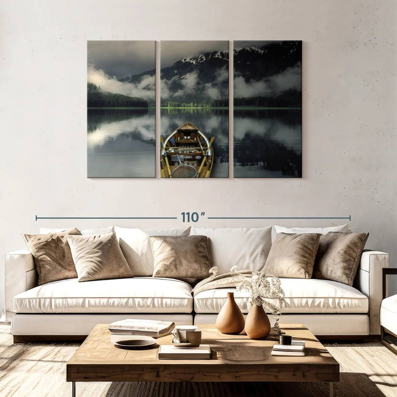 Syd Windfall Harbor Boat, 48" H x 74" W