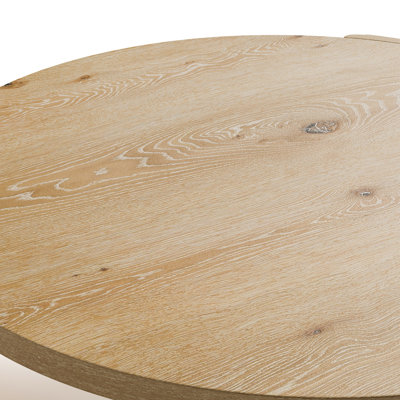 Table basse ronde en bois Blitar 