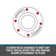 Fast Set 3" or 4" Surface Mount Kit for Toilet
