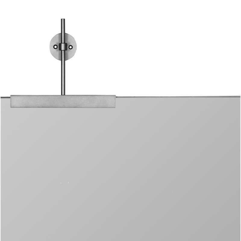 Frida Collection Square Mirror, Silver
