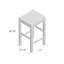 Tabouret de bar 29,5 po Tucker