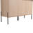FINE FIXTURES Crownpoint 48" Floor-Standing Bathroom Vanity with Matte Black Sink in White Oak-72376520-72376375