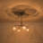 Royelle 4 - Light Glass Chandeliers