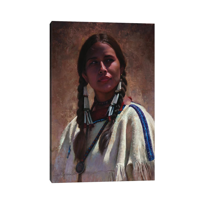 «Eyes that Speak» par David Edward Kucera, reproduction d'art graphique sur toile tendue, H 18 po x l 12 po x 1,5 po