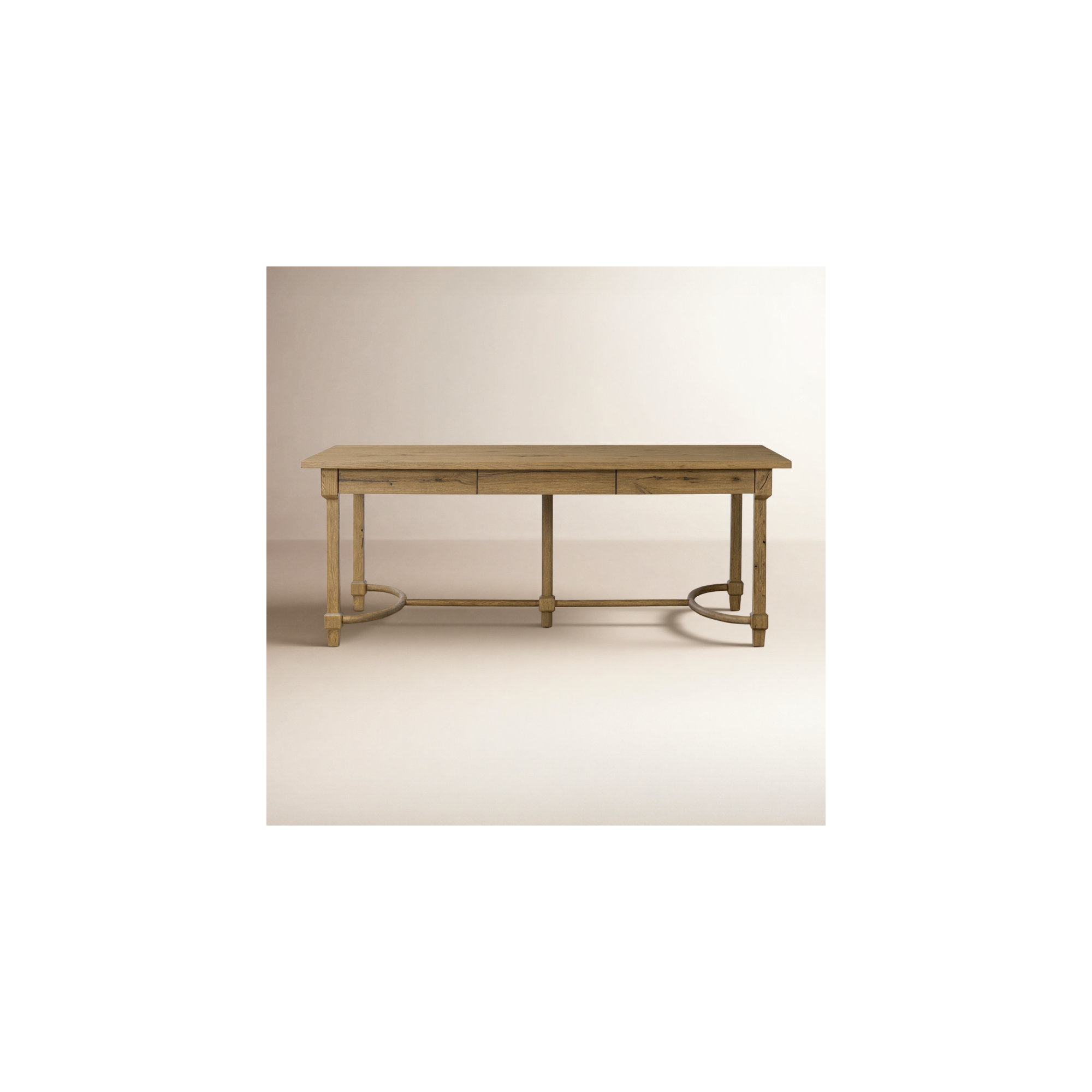 Edison Desk, Worn Oak