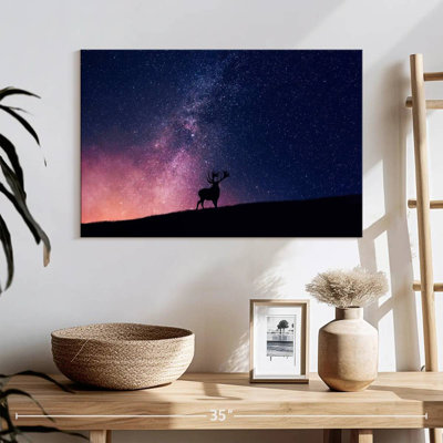 Reindeer Night Sky