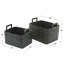 Ensemble de 2 paniers en cuir-63371734