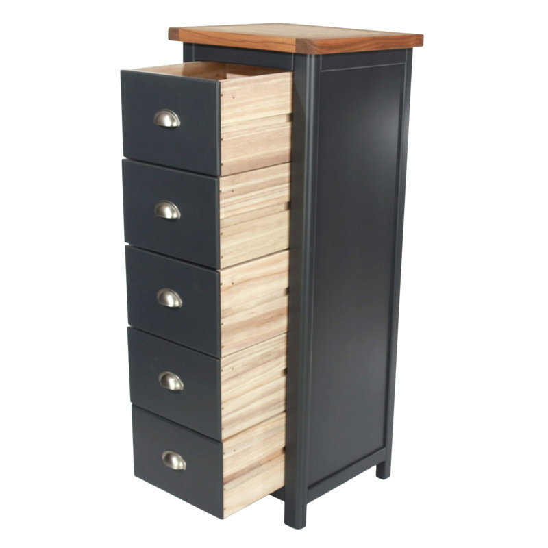 Lois 5 Drawer 45Cm W Tallboy