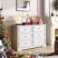 Commode double 6 tiroirs l 47,2 po Valera -114309306