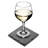 Stoneware Square 4 Piece Coaster Set