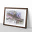 Brooklyn Bridge at Night - Picture Frame Graphic Art Print-56734981-56734986