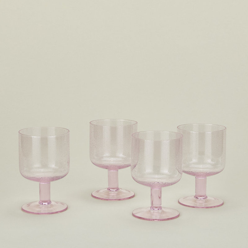 Simple Wine Glass, Blush
