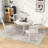 Afreena 4 - Person Extendable Dining Set-1331289265-1331289270-1331289268