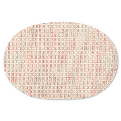 Multicolore tapis de sol en vinyle Ogee, 18 po x 27 po