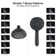 Pomme de douche double multifonction
