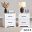 Table de chevet 2 tiroirs Arkia-99452527