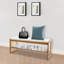 Banc de rangement pour chaussures 4 paires-254898826
